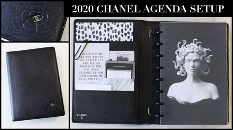 CHANEL CAMELLIA DESK AGENDA 